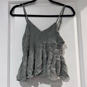 Large stretchy women’s crop top